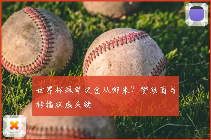 世界杯冠军奖金从哪来？赞助商与转播权成关键